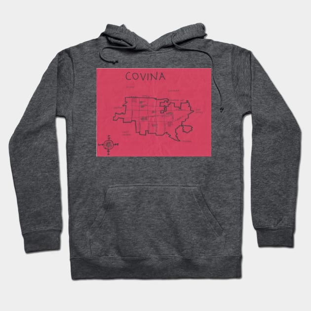 Covina Hoodie by PendersleighAndSonsCartography